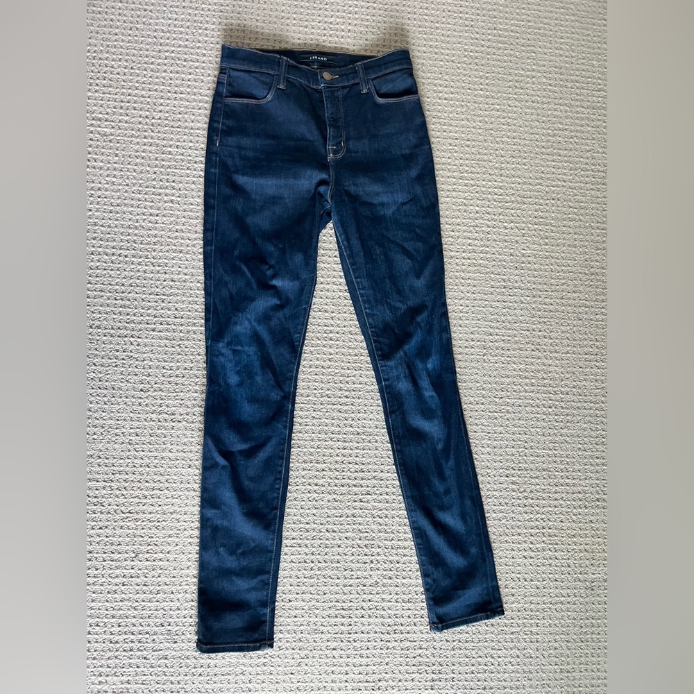 J brand high waisted skinny jeans size 28
